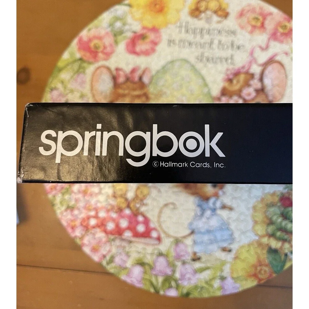 Vintage 1983 Springbok Happyland 500+ Piece Jigsaw Puzzle *Complete*
